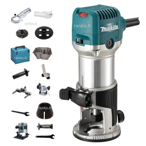 Makita RT0702CX2J universali frezeris 710 W image 1