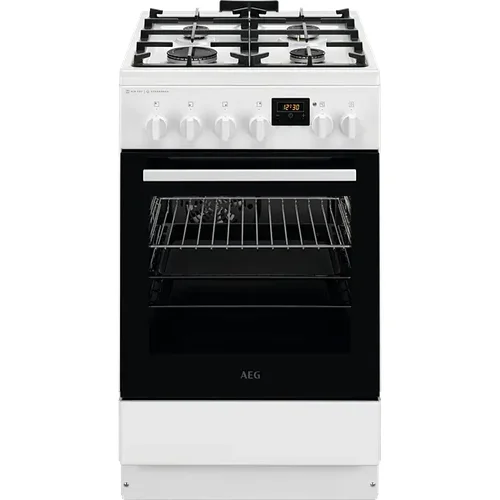 AEG SteamBake CKB56490BW Dujinė viryklė su elektrine orkaitė image 1