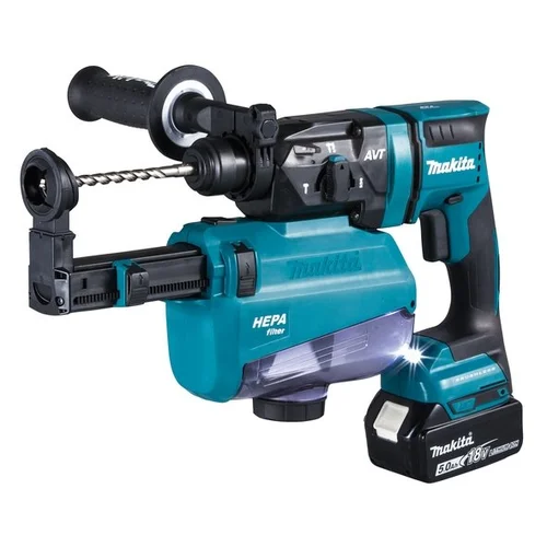 Makita DHR182RTWJ SDS-PLUS 18 V 1,7 J LED Vacuum image 1