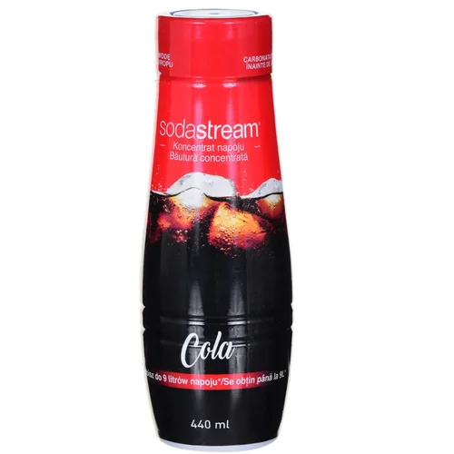 SodaStream Gazuotų gėrimų sirupas Cola, 440 ml image 1