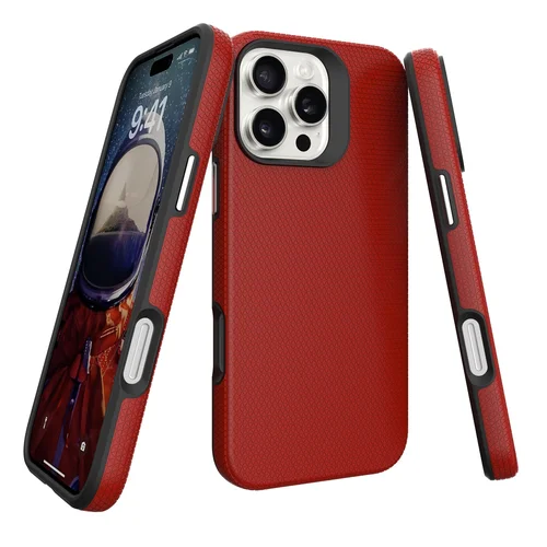 Perfectionists Triangle Mag Case Apple iPhone 14 Pro Max Raudonas image 3