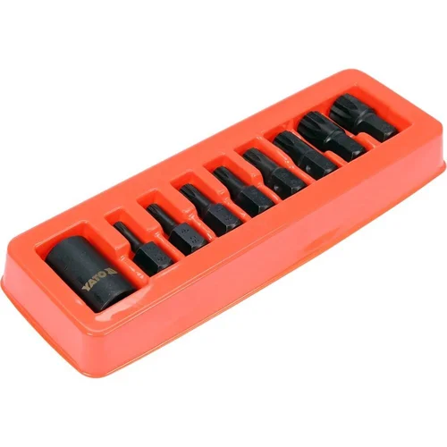 YATO 1/2\" Smūginių antgalių rinkinys SPLINE (9vnt) image 2
