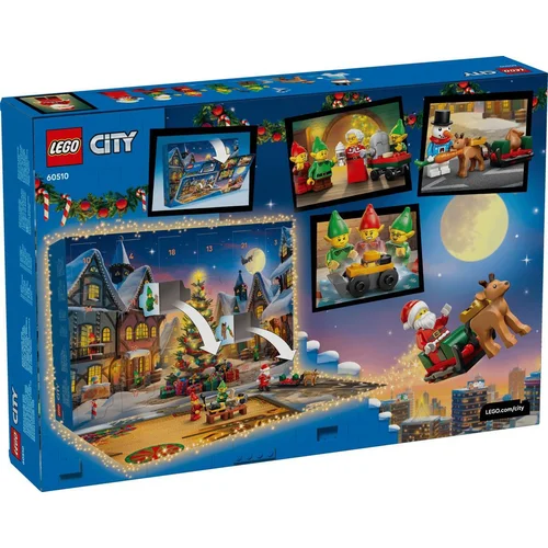 Konstruktorius LEGO advento kalendorius 60510, 252 vnt. image 3