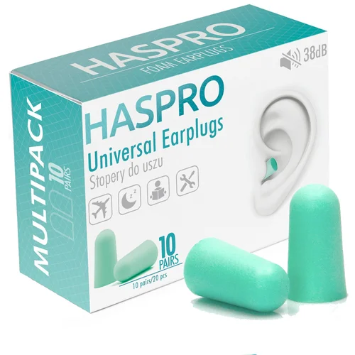 HASPRO MULTI10 MINT ausų kištukai, 10 porų, EPUF5011 image 1