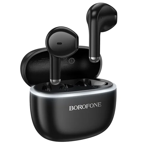 Borofone FQ11 Belaidės ausinės Juodos image 1