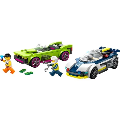 LEGO City Police 60415 Police Car and Muscle Car Chase, 213 dalių image 3