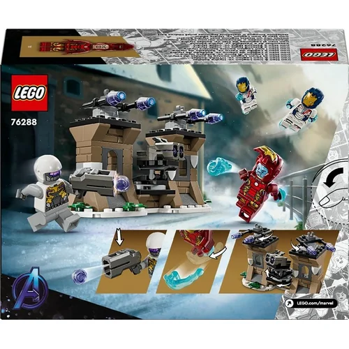 Konstruktorius LEGO®Iron Man ir legionas prieš Hidros 76288 image 2