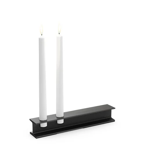 HOFATS Henry metalinė žvakidė 30 cm ilgio, Juoda image 3