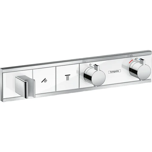 Hansgrohe RainSelect 15355400 potinkinis termostatinis Balta/Chromas image 1