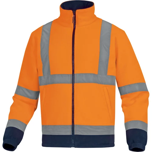 DELTAPLUS ZENITH darbo džemperis M, Fluorescent yellow-Navy blue image 1