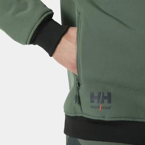 Helly Hansen Oxford Softsheel Winter Jacket, Žalia, 3XL image 3