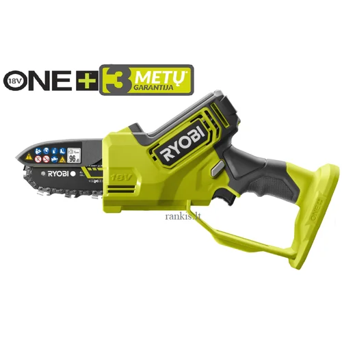 Ryobi RY18PSX10A-0 18 V ONE+ genėjimo pjūklas, 10 cm peilis image 1