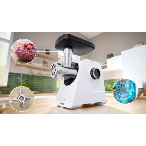 Bosch Mėsmalė MultiPower MFWS607W, 2100 W image 3