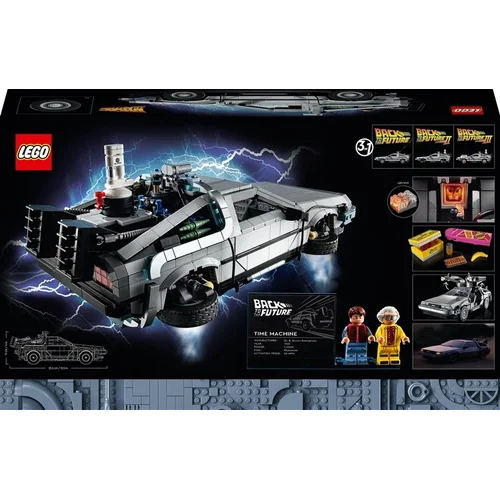 LEGO Icons 10300 Atgal į ateitį: Laiko mašina image 2