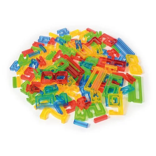 Skaičių statybiniai blokai Permatomas rinkinys iš 140 image 3