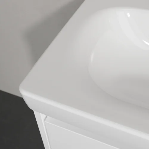 Villeroy&Boch Skyla 5A516001, su perpildymo anga, Baltasis Alpinas image 3
