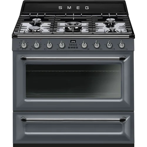 SMEG TR90GR2 dujinė viryklė su elektrine orkaite image 1