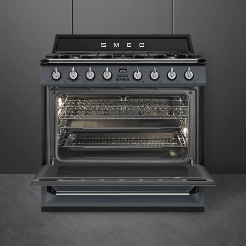 SMEG TR90GR2 dujinė viryklė su elektrine orkaite image 2