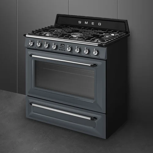 SMEG TR90GR2 dujinė viryklė su elektrine orkaite image 3