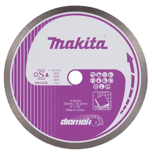 Makita D-80254 Deimantinis pjovimo diskas ø230 mm image 1