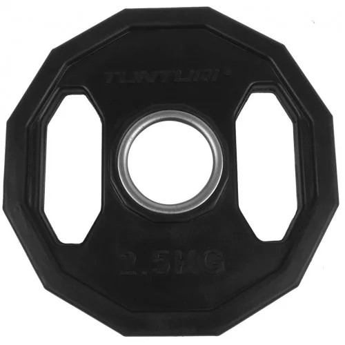 TUNTURI Olimpinis gumuotas svoris 14TUSCL273, 2x2,5 kg, 50 mm image 1