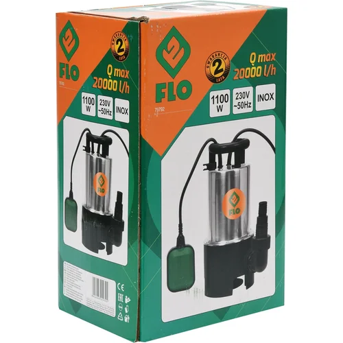 INOX Flo Elektrinis siurblys nešvariam vandeniui 1100W image 2