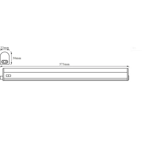 Ledvance BATTEN 8W/840 LED 0.6M+JUNG image 2