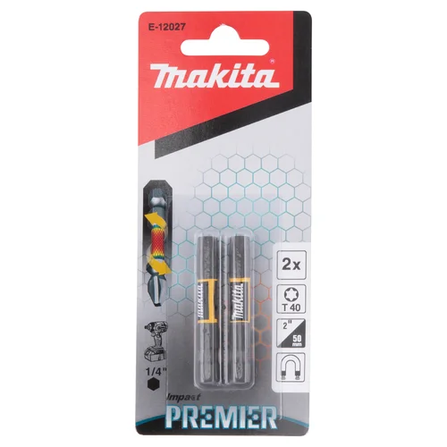Makita E-12027 E-form T40-50mm 2vnt. Impact Premier image 3