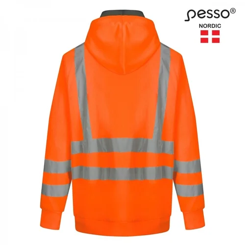 Darbo džemperis PESSO FL03 HI-VIS oranžinis L image 3