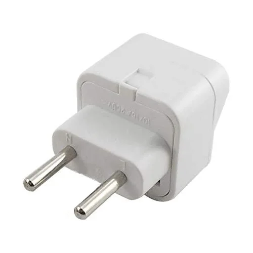 Įkrovimo adapteris USA/UK/CN-EUR baltas image 2