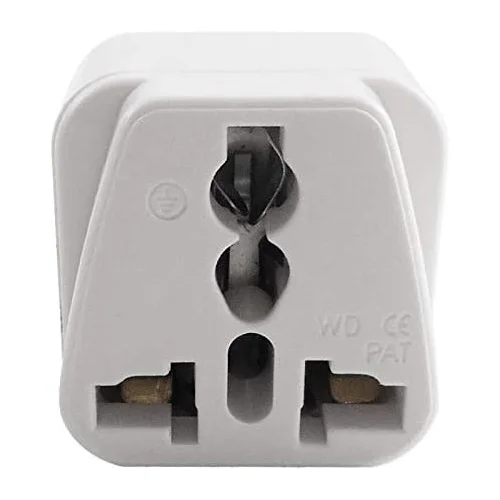 Įkrovimo adapteris USA/UK/CN-EUR baltas image 3