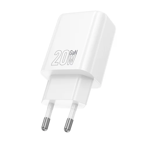 Hoco N60 20W GaN USB-C įkroviklis Baltas image 2