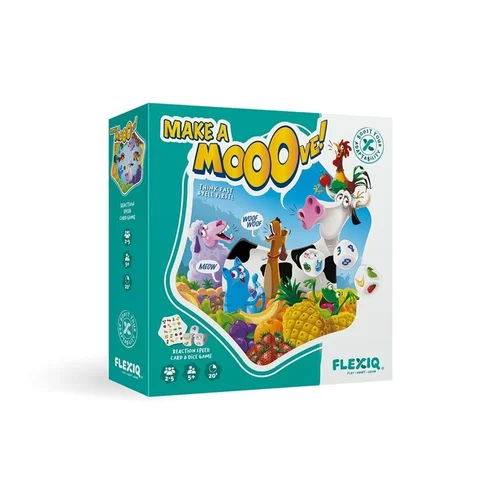 Flexiq FXG103 MAKE A MOOOVE! Stalo žaidimas, 2–5 žaidėjai image 2