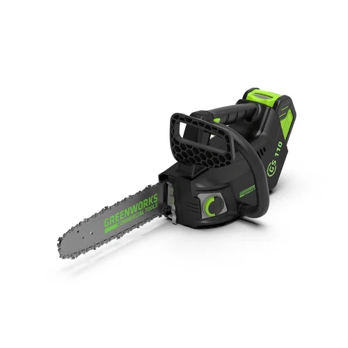Greenworks GD40TCSK2 akumuliatorinis grandininis pjūklas, 40 V, 2,0 Ah, 10", 1/4", 58DL image 1