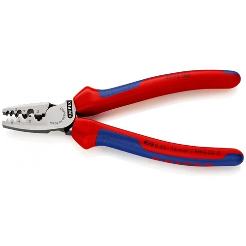 KNIPEX 9772 Replės laidų užspaudimui 180 mm image 2