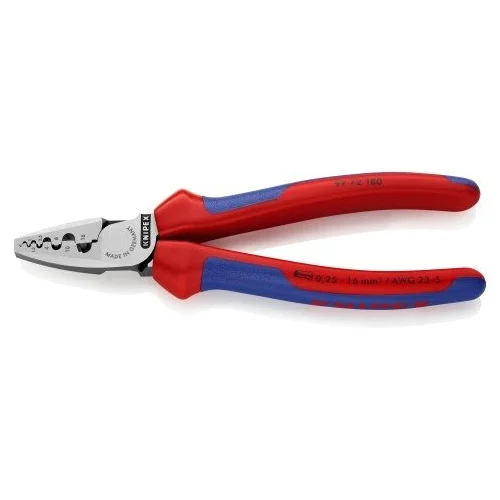 KNIPEX 9772 Replės laidų užspaudimui 180 mm image 3