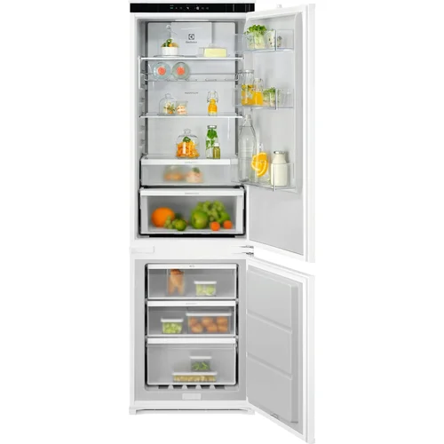 Electrolux 700 serija E7MNPD18S įmontuojamas šaldytuvas TwinTech image 1