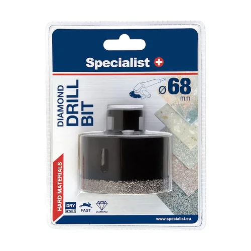 Specialist+ D68 M14 Deimantinis grąžtas image 2