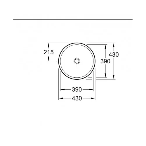 Villeroy&Boch praustuvas Loop & Friends 430 mm pastatomas image 2