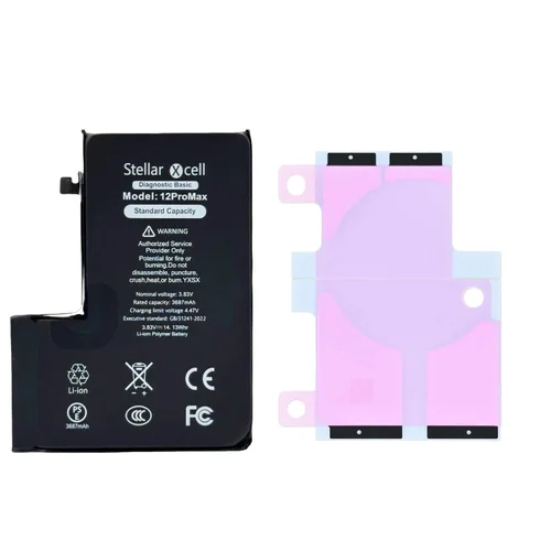 StellarXcell Diagnostinis akumuliatorius Apple iPhone 12 Pro Max 3687mAh image 3