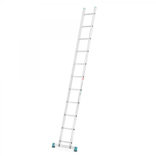 EUROSTYL aliuminės kopėčios atremiamos 11 pakopų 313 cm su stabilizatoriumiumi image 1