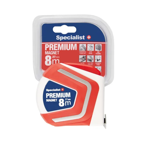 Specialist+ Premium ruletė 8 m x 27 mm image 2