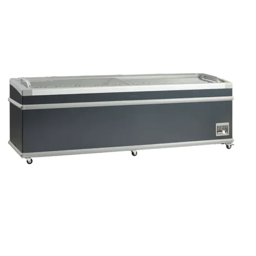 Scandomestic SIF900D šaldiklis, 900 L, Pilka image 2
