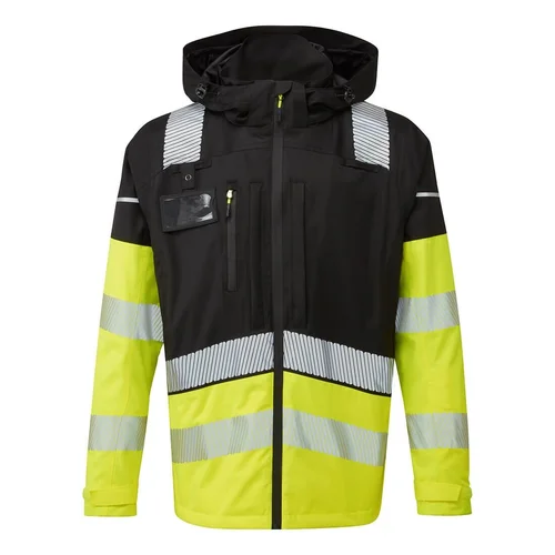 PORTWEST BX323 3 viename lietaus striukė XXL Geltona/Juoda image 3