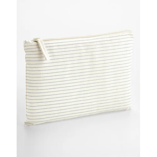 Medvilninė dryžuota W253 kosmetinė – L, Red Stripe image 1