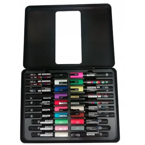 POSCA Markerių rinkinys 20vnt. met. dėž. image 1