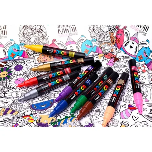 POSCA Markerių rinkinys 20vnt. met. dėž. image 3