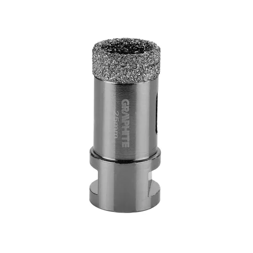 GRAPHITE Deimantinė gręžimo karūnėlė 25 mm x M14 image 1