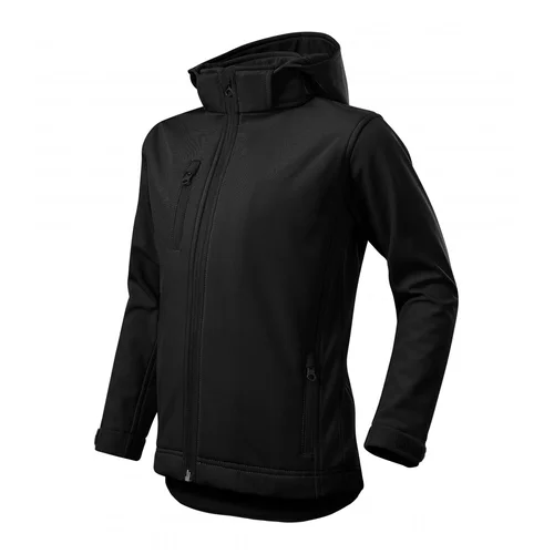 Softshell MALFINI 535 striukė vaikiška, 158 cm/12 metų, Plieninė Pilka image 3