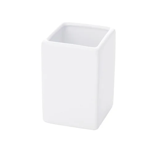 GEDY VERBENA VE98 Dantų šepetėlių stiklinė, Balta image 1